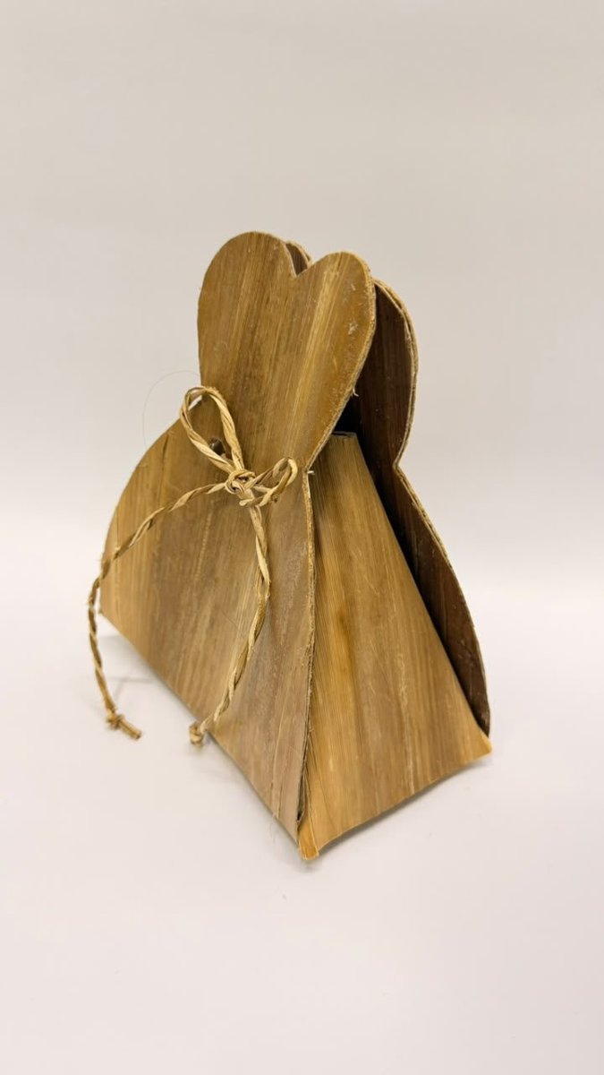 bolsa para regalo artesanal derivada del platano, foto 1